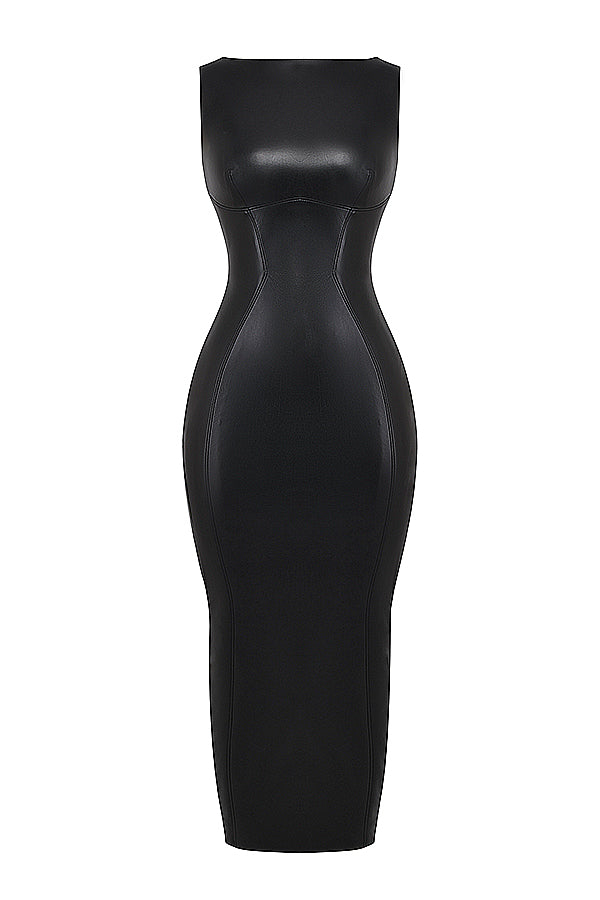 Night Out Leather Dress