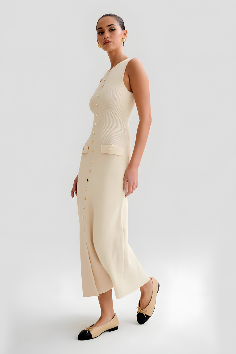 Royale Elegance Maxi Dress