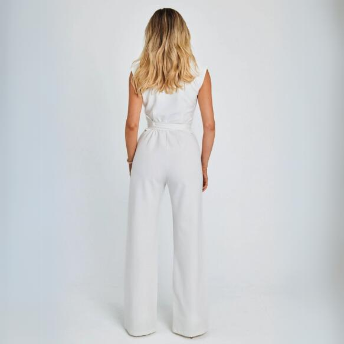 Anna- Retro Wide Leg Jumpsuit
