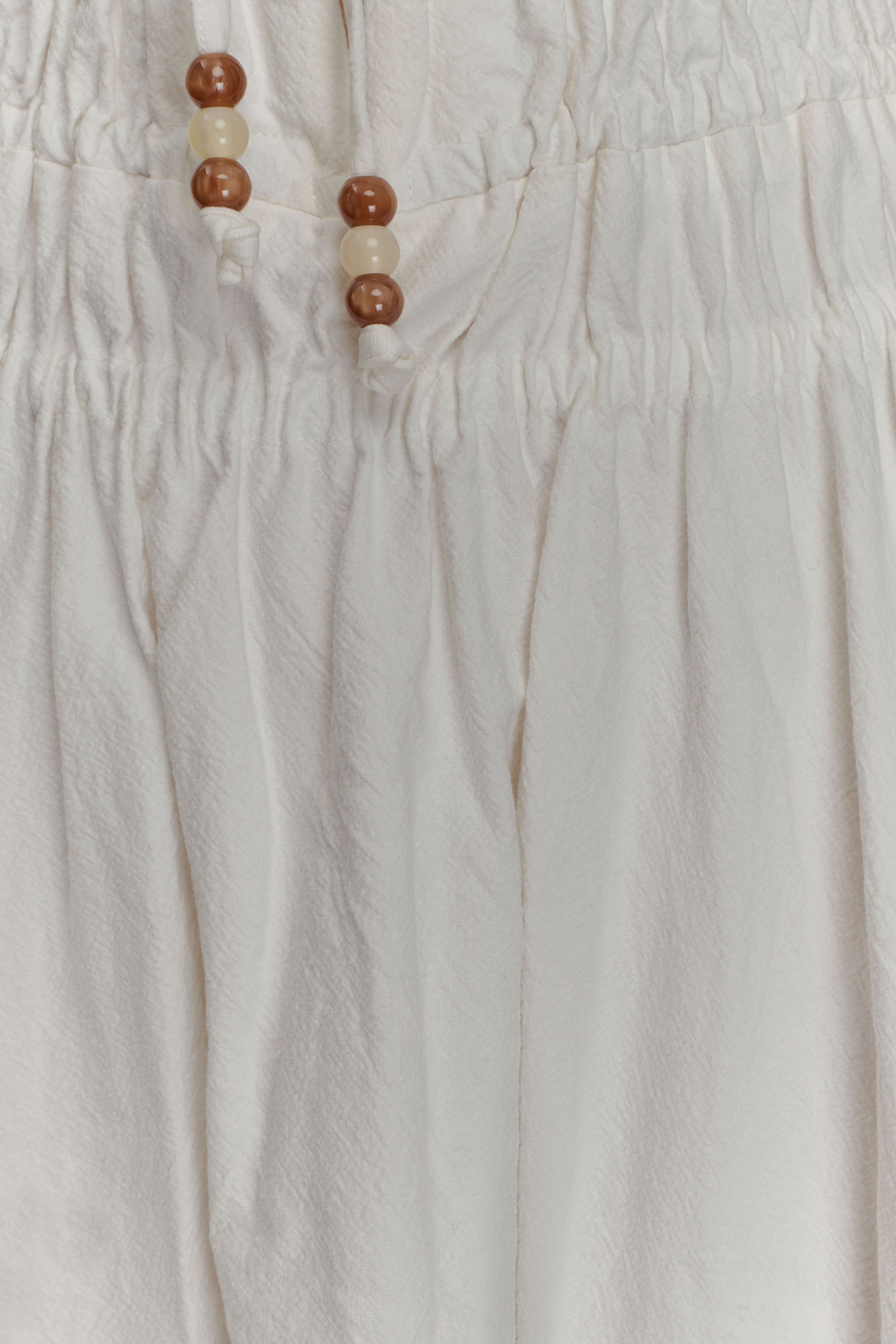 Zaya Shirred Cotton Midi Dress