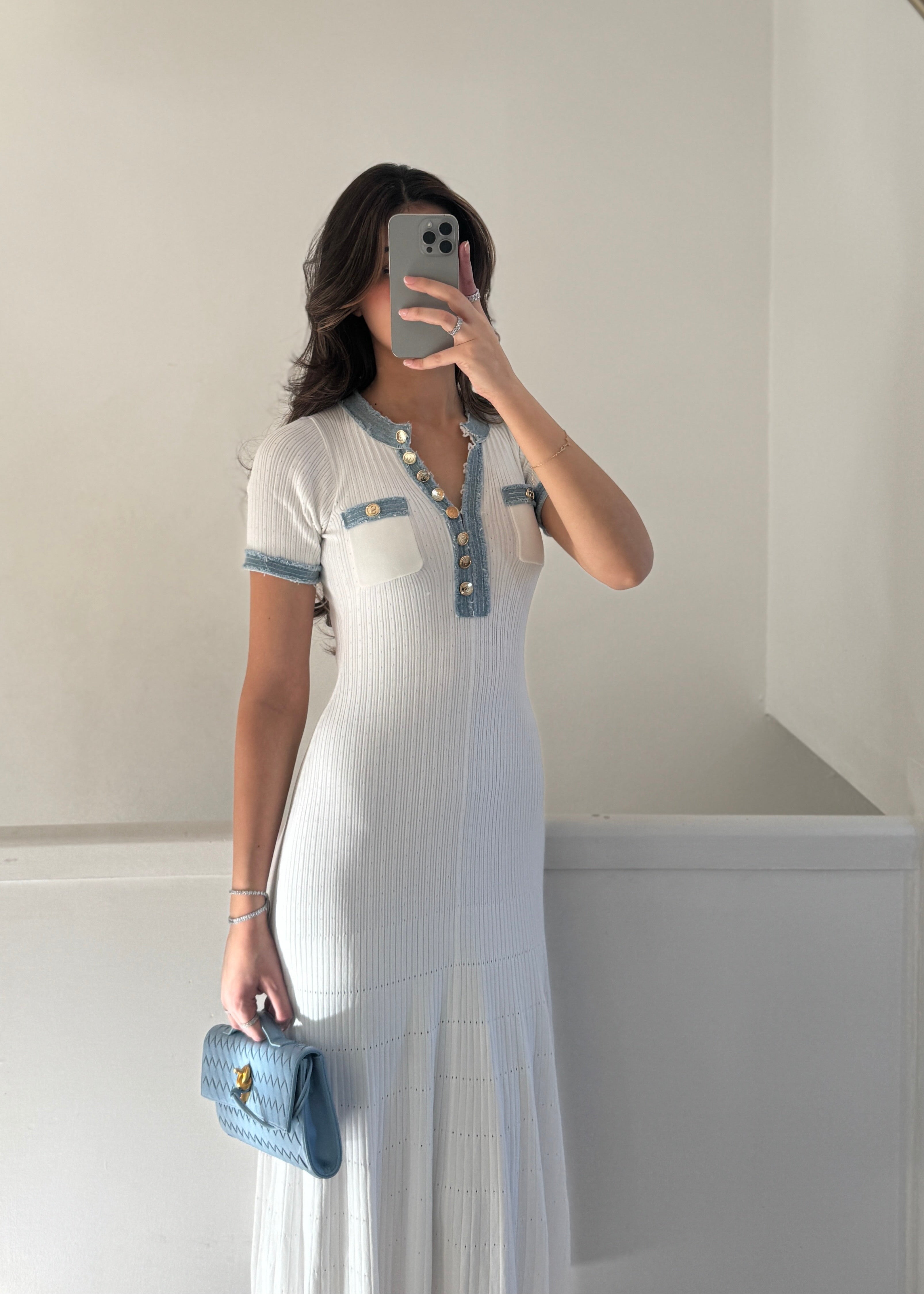 Madeleine Tweed Dress