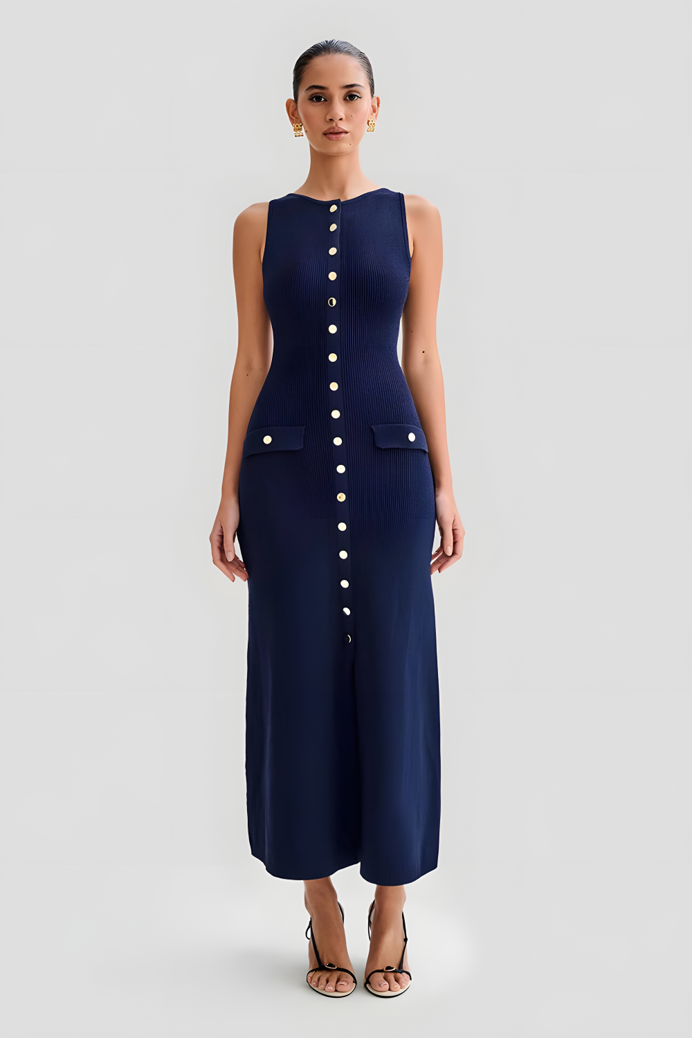 Royale Elegance Maxi Dress