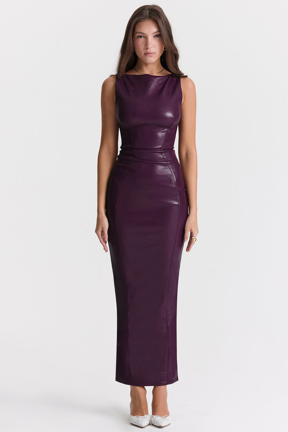 Night Out Leather Dress